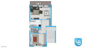 Grundriss Whg Nr 3 - 