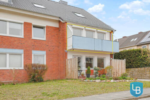 Mit sonnigem Balkon - 2 Zimmer Etagenwohnung in Heikendorf