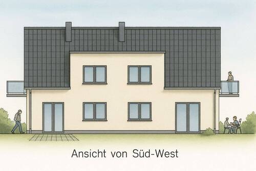 Ansicht Süd-West - 