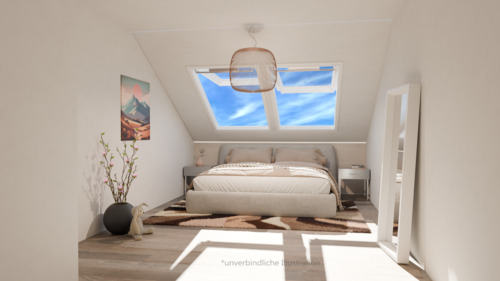 Innenvisualisierung WHG A13 - 3 Zimmer Etagenwohnung in Nürtingen