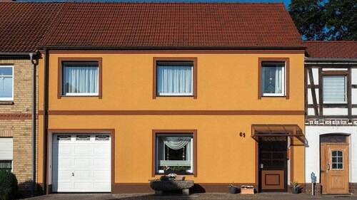 Ansicht von der Straße - 4 Zimmer Mehrfamilienhaus, Wohnhaus in Warin