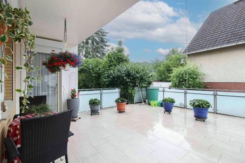 Terrasse Hochparterre-Wohnung - 