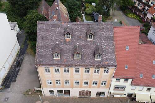 Gebäudeansicht - BEREITS FÜR DAS BESONDERE? Einzigartiges Mehrfamilienhaus mit historischen Details