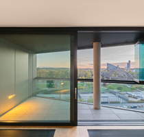 Wohnen über dem Main - 2-Zimmer-Lifestyle im Tower - Frankfurt am Main Ostend