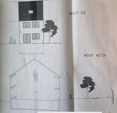 Seitenansicht Süd & West - 4 Zimmer Reihenmittelhaus zum Kaufen in Bad Schönborn