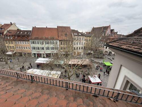 Blick auf Grünen Markt / Gabelmann - Mehrfamilienhaus, Wohnhaus zum Kaufen in Bamberg