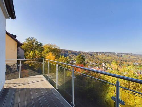 Aussicht vom Balkon - 