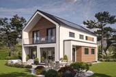 Außenansicht Südseite - Ihr exklusives eigenes Zuhause mit Grundstück