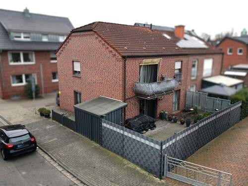 Bild 1 - Zweifamilien-Doppelhaushälfte in Rheine - Wohnen & Vermieten clever kombiniert