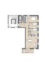 Grundriss Wohnung 13 - 