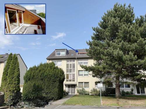 Vorderansicht - Charmante Dachgeschosswohnung - für 'Junge u. Junggebliebene'