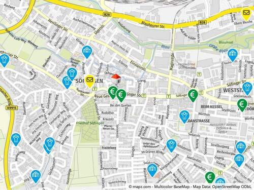 Geolyzer Kartenausschnitt - 