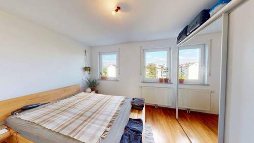 Schlafzimmer - Etagenwohnung mit 85,00 m² in München zum Kaufen
