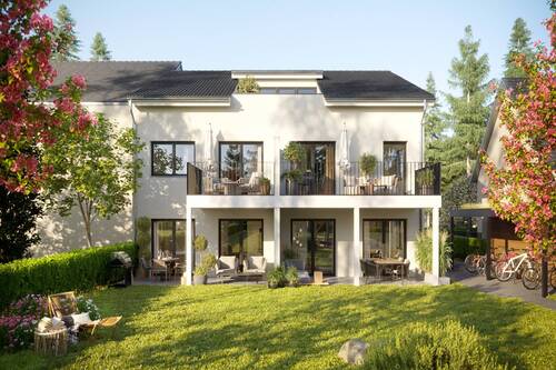 Außenansicht - AIGNER - Energieeffizienz trifft auf Moderne: 3-Zi-Etagen-Neubauwohnung im Herzen Obersendlings