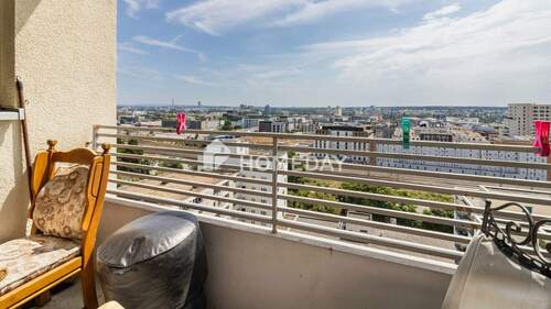 Loggia 1 - Charmante 1-Zimmer-Wohnung mit Loggia und Stellplatz in Frankfurt am Main