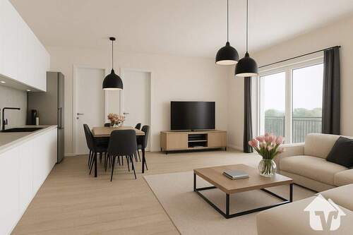 Küche-Essbereich - Ein Investment, das bleibt - Neubauwohnung mit langfristiger Perspektive!