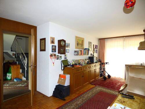 Wohnzimmer / Blick in den Flur - 