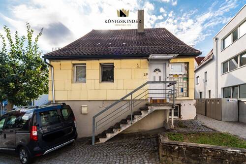 Sicht Haupteingang - 5 Zimmer Einfamilienhaus in Pleidelsheim