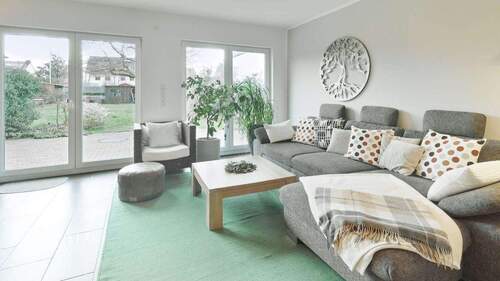 Wohnzimmer - Doppelhaushälfte mit 194,00 m&sup2; in Bornheim zum Kaufen