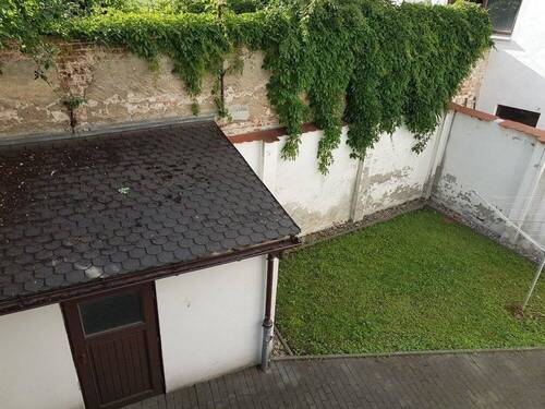 Blick in Hof - 