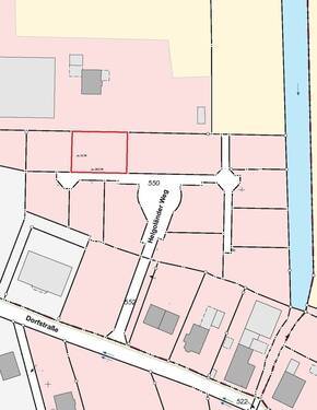 Flurkarte Helgoländer Weg Übersicht 541 mit Maßen - Grundstück in Seestermühe zum Kaufen