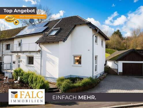 Drohnenansicht - Ihr Familientraum wird Wirklichkeit