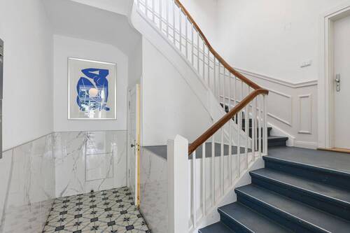 Marmor-Hauseingang - 