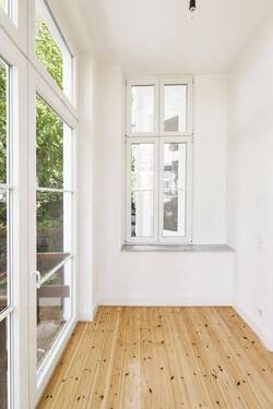 Essplatz mit Gartenblick - 