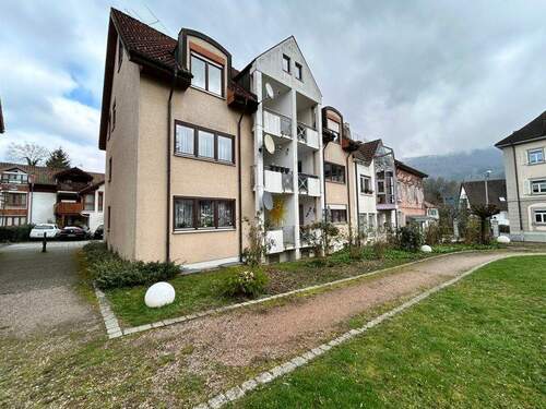 Hausansicht - perfekte Wohnung für Singles oder Paare im Stadtzentrum von Wehr 