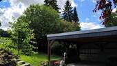 Carport Richtung Garten - 
