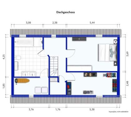 GR Dachgeschoss Möbeliert - 