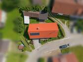 Drohnenbild.jpg - 8 Zimmer Bauernhaus, Landhaus zum Kaufen in Oberroth