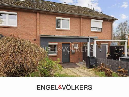 Titelbild mit Logo - Gepflegtes Reihenhaus in ruhiger Wohnlage