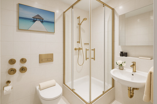 Visualisierungsbild Badezimmer - 