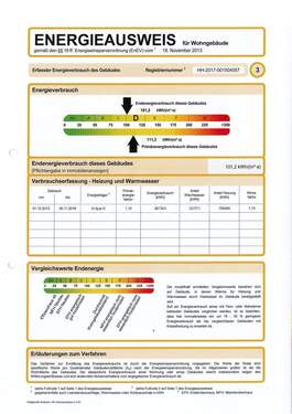 Energieausweis - 
