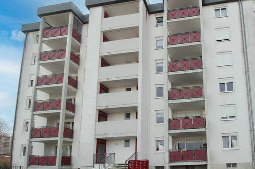 Frontansicht - Etagenwohnung mit 69,30 m&sup2; in Bad Kreuznach zum Kaufen