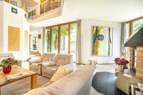 Blick in den Wohnbereich im EG - 