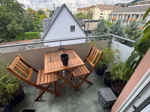 Balkon für gemütliche Stunden - 