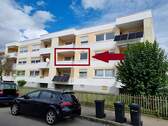 Außenansicht - *provisionsfrei und sofort frei* - helle 2 Zi. Wohnung mit Loggia in Leipheim zu verkaufen