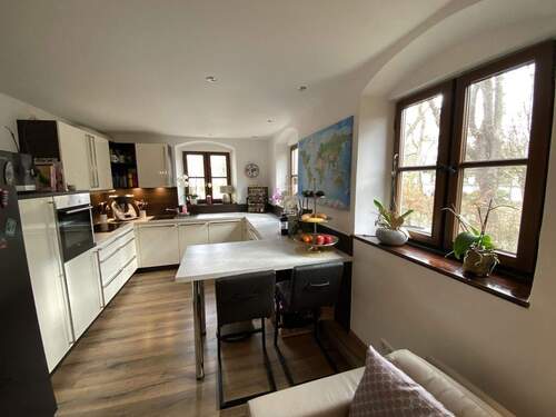 Küche der OG Wohnung - 