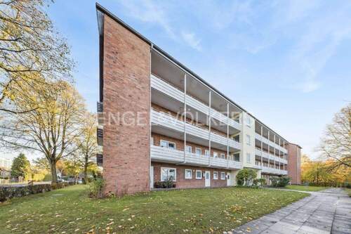 Frontansicht/Haus - 1 Zimmer Etagenwohnung zum Kaufen in Hamburg