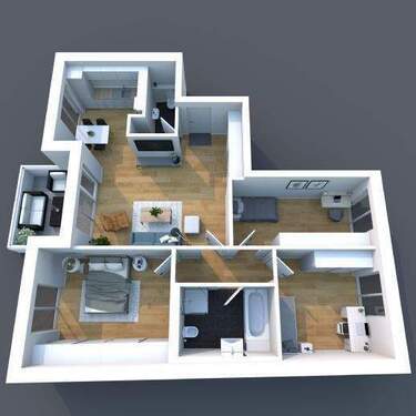 Windorfer Domizil - 2, 3 und 4. OG - 4 Zimmer - 