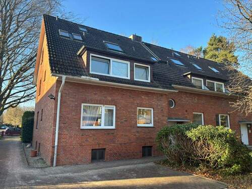 Rückansicht - Etagenwohnung mit 76,00 m&sup2; in Hamburg-Sasel zum Kaufen