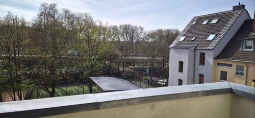 Blick vom Balkon - 
