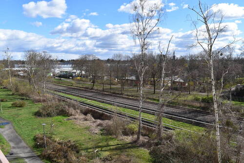 Blick vom Balkon - 