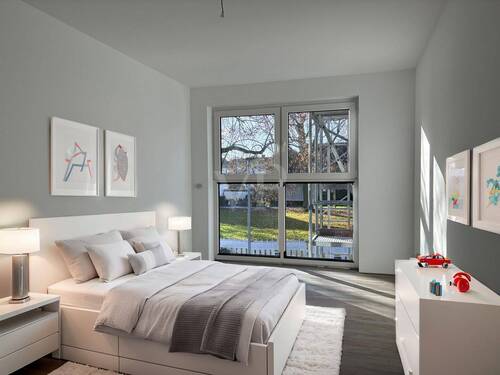 Schlafzimmer Einrichtungsbeispiel - 