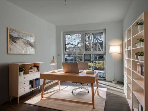 Arbeitszimmer Einrichtungsbeispiel - 