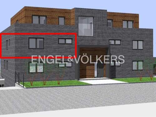 Obergeschoss links - Seniorengerechtes Wohnen in Asberg: Neubau: 1.OG links, ca. 98 m², Balkon, Aufzug.