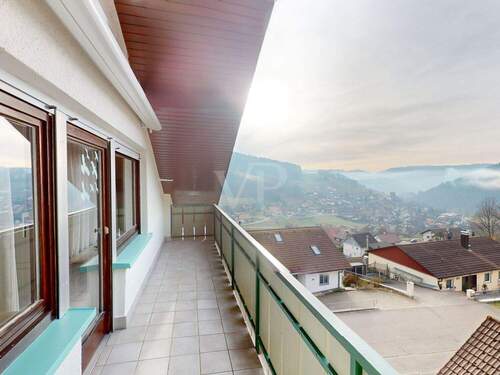 Balkon mit Westausrichtung - 