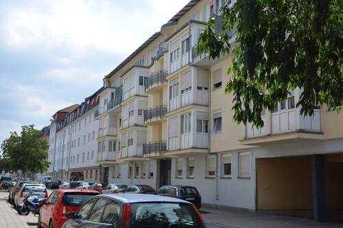 Ansicht - Schöne, vermietete 1-ZW mit Balkon in guter Lage, provisionsfrei!